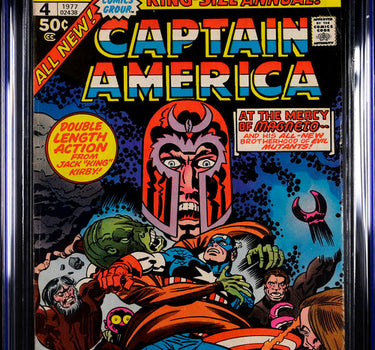 Captain America Annual #4 CGC 5.0 - Marvel Comics 1977