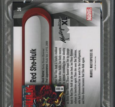 2024 SKYBOX MARVEL MASTERPIECES XL #24 RED SHE-HULK