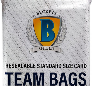 Beckett Shield Resealable Team Bags 100 count