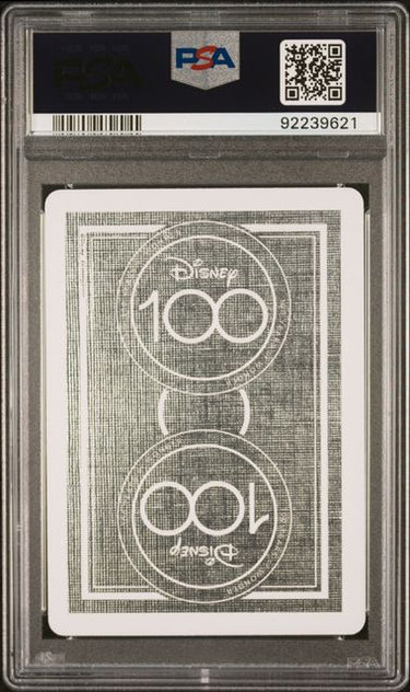 2023 DISNEY100 PLAYING CARDS ELSA 8 OF HEARTS PSA 10