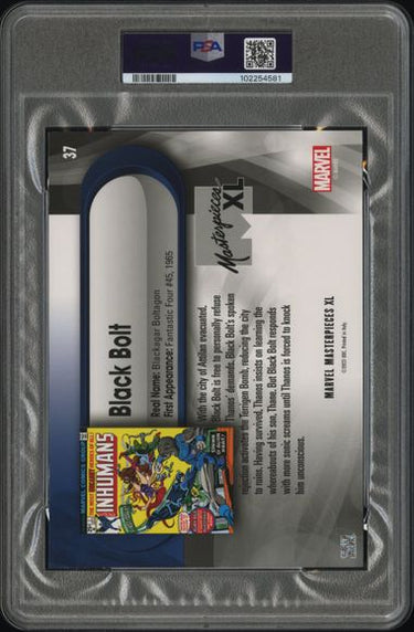 2024 SKYBOX MARVEL MASTERPIECES XL #37 BLACK BOLT