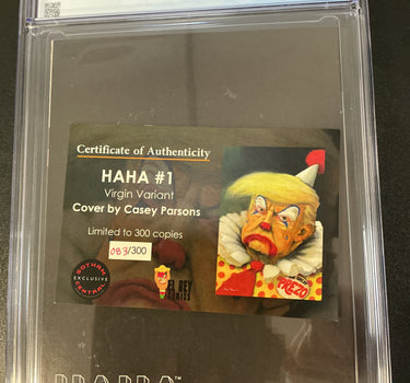 Haha #1 Gotham Central Comics "Virgin" Edition CGC 9.8 - Image Comics 1/21
