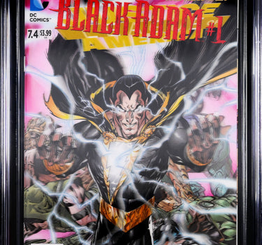 Justice League of America #7.4 D.C. Comics, 11/13 CGC 9.8 - “Black Adam #1” 3-D lenticular cover