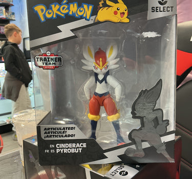 Cinderace Trainer Team Figure