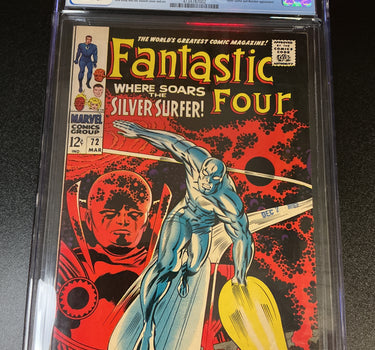 Fantastic Four #72 Marvel Comics, 3/68 CGC 9.0 - Silver Surfer and Watcher appearance