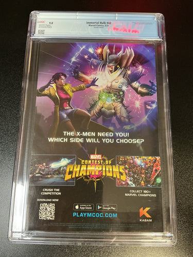 Immortal Hulk #42 Variant Edition CGC 9.8 - Marvel Comics 3/21