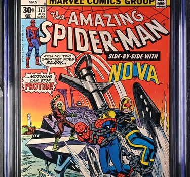 Amazing Spider-Man #171 CGC 7.0 - Marvel Comics 8/77