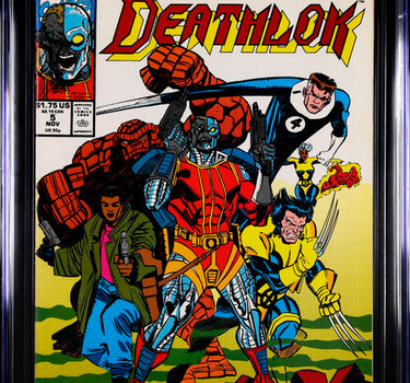 Deathlok #5 CGC 9.2 - Marvel Comics 11/91