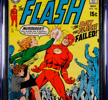 Flash #192  CGC 7.0 - DC Comics 11/69