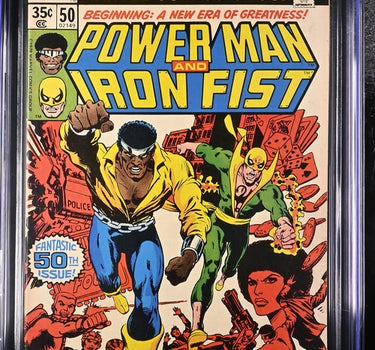 Power Man and Iron Fist #50 CGC 7.5 - Marvel Comics 4/78