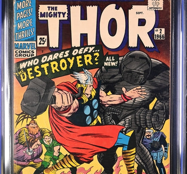 Thor Annual #2 CGC 4.0 - Marvel Comics 9/66