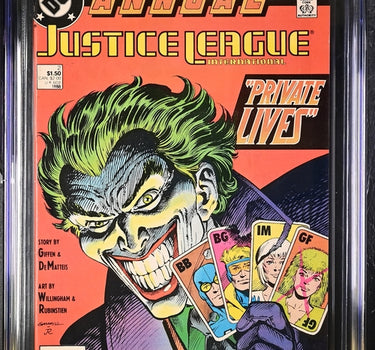 Justice League International Annual #2 CGC 7.5 - DC Comics 1988