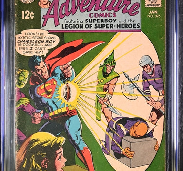 Adventure Comics #376 CGC 4.5 - DC Comics 1/69