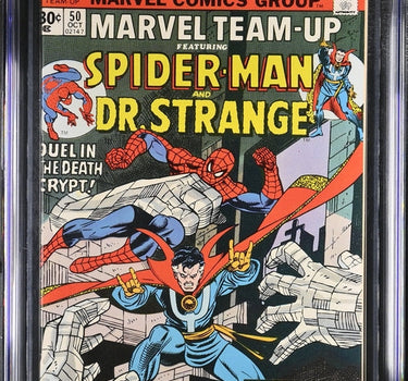 Marvel Team-Up #50 CGC 8.0 - Marvel Comics 10/76