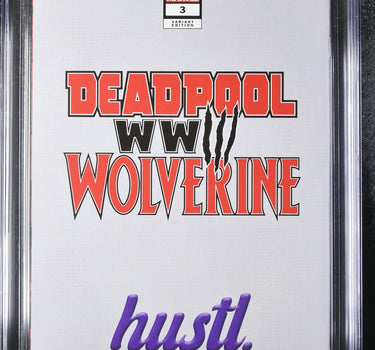 Deadpool & Wolverine: WWIII #3 Hustl. "Virgin" Edition CGC 9.8