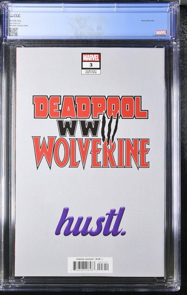 Deadpool & Wolverine: WWIII #3 Hustl. "Virgin" Edition CGC 9.8