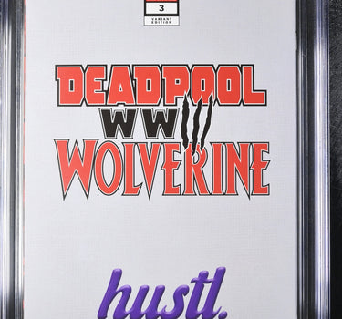 Deadpool & Wolverine: WWIII #3 Hustl. "Virgin" Edition CGC 9.8