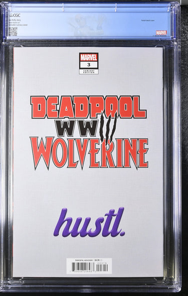Deadpool & Wolverine: WWIII #3 Hustl. "Virgin" Edition CGC 9.8