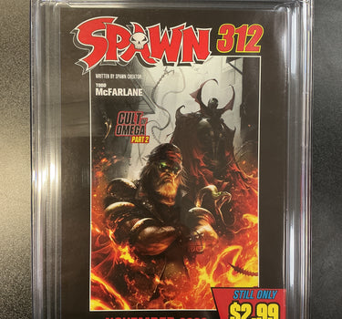 Spawn #311 Image Comics, 10/20 - McFarlane Sketch Cover CGC 9.8
