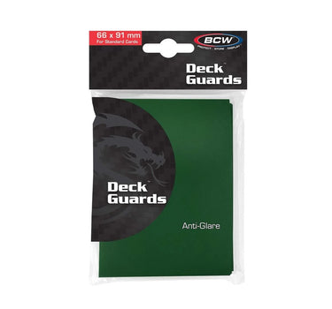 BCW Deck Guard - Double Matte - Green