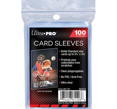 Ultra-Pro Card Soft Sleeves (100 ct)