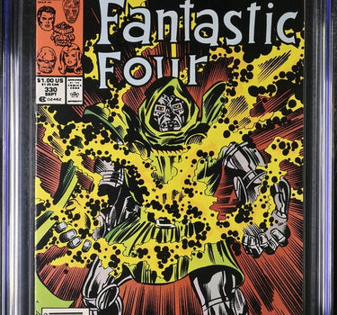 Fantastic Four #330 Newsstand Edition CGC 9.2 - Marvel Comics 9/89