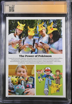 Eevee Time Special Edition Magazine 9.4 Erica Schroeder Autograph