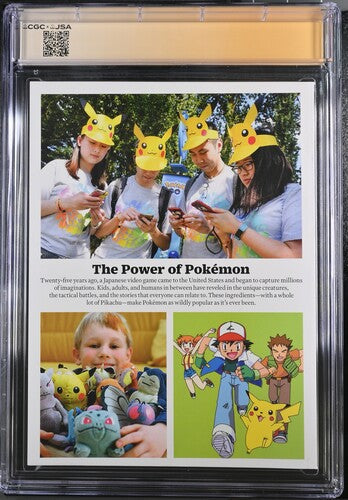 Eevee Time Special Edition Magazine 9.4 Erica Schroeder Autograph