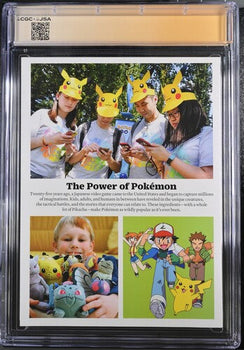 Eevee Time Special Edition Magazine 9.2 Erica Schroeder Autograph