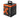 Vault X TOPLOADING DECK BOX 80+ (Black/Orange)