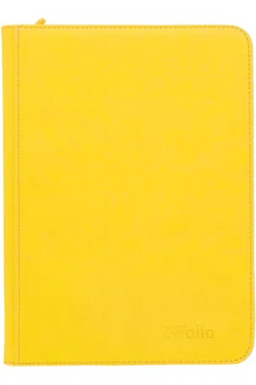 Z-Folio 9-Pocket LX Binder - Yellow - BCW Storage Albums