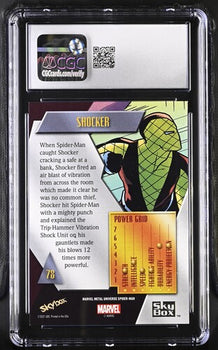 Shocker CGC 9.5 - Spider-Man Metal (2022) Upper Deck #78