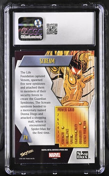 Scream CGC 9 - Spider-Man Metal (2022) Upper Deck #74