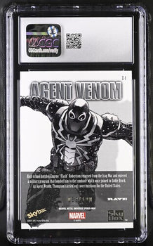 Agent Venom CGC 9 - Spider-Man Metal (2022) Upper Deck #Z-1