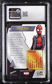 Spider-Punk CGC 9.5 - Spider-Man Metal (2022) Upper Deck #86