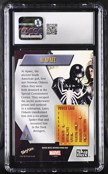 Ai Apaec CGC 10 - Spider-Man Metal (2022) Upper Deck #2
