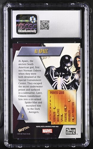 Ai Apaec CGC 10 - Spider-Man Metal (2022) Upper Deck #2