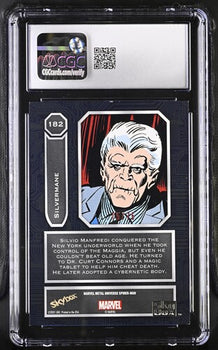 Silvermane CGC 8.5 - Spider-Man Metal (2022) Upper Deck #182