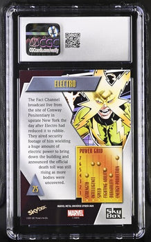 Electro CGC 10 - Spider-Man Metal (2022) Upper Deck #25
