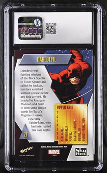 Daredevil CGC 10 - Spider-Man Metal (2022) Upper Deck #21