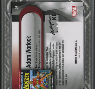 2024 SKYBOX MARVEL MASTERPIECES XL #23 ADAM WARLOCK