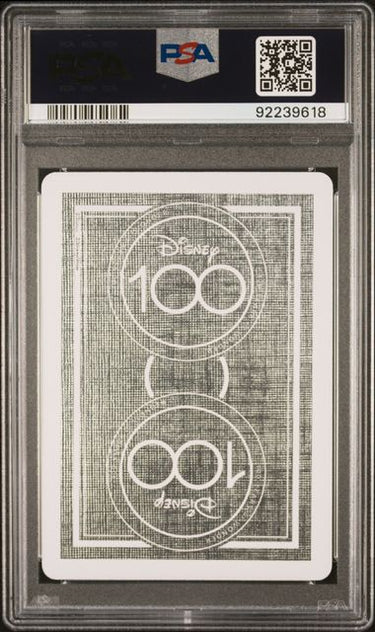 2023 DISNEY100 PLAYING CARDS AURORA 5 OF HEARTS PSA 10