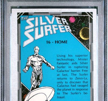 1992 COMIC IMAGES SILVER SURFER #16 HOME PSA 7