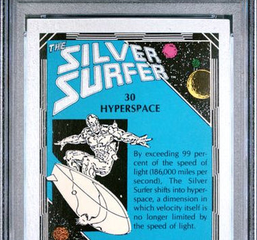 1992 COMIC IMAGES SILVER SURFER #30 HYPERSPACE PSA 6