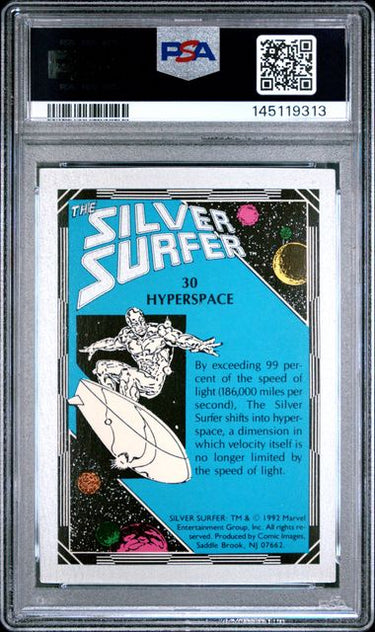 1992 COMIC IMAGES SILVER SURFER #30 HYPERSPACE PSA 6