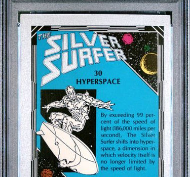 1992 COMIC IMAGES SILVER SURFER #30 HYPERSPACE PSA 6