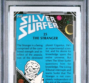 1992 COMIC IMAGES SILVER SURFER #25 THE STRANGER PSA 6