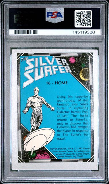 1992 COMIC IMAGES SILVER SURFER #16 HOME PSA 7
