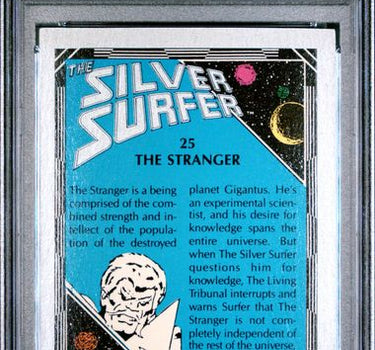 1992 COMIC IMAGES SILVER SURFER #25 THE STRANGER PSA 6