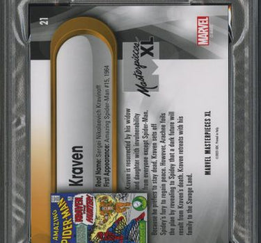 2024 SKYBOX MARVEL MASTERPIECES XL #21 KRAVEN